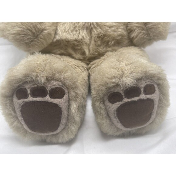 VINTAGE DERI CARTIER BEAR COMPANY 1985  "BABY BEAR" TAN TEDDY 24” STUFFED ANIMAL - Picture 6 of 16